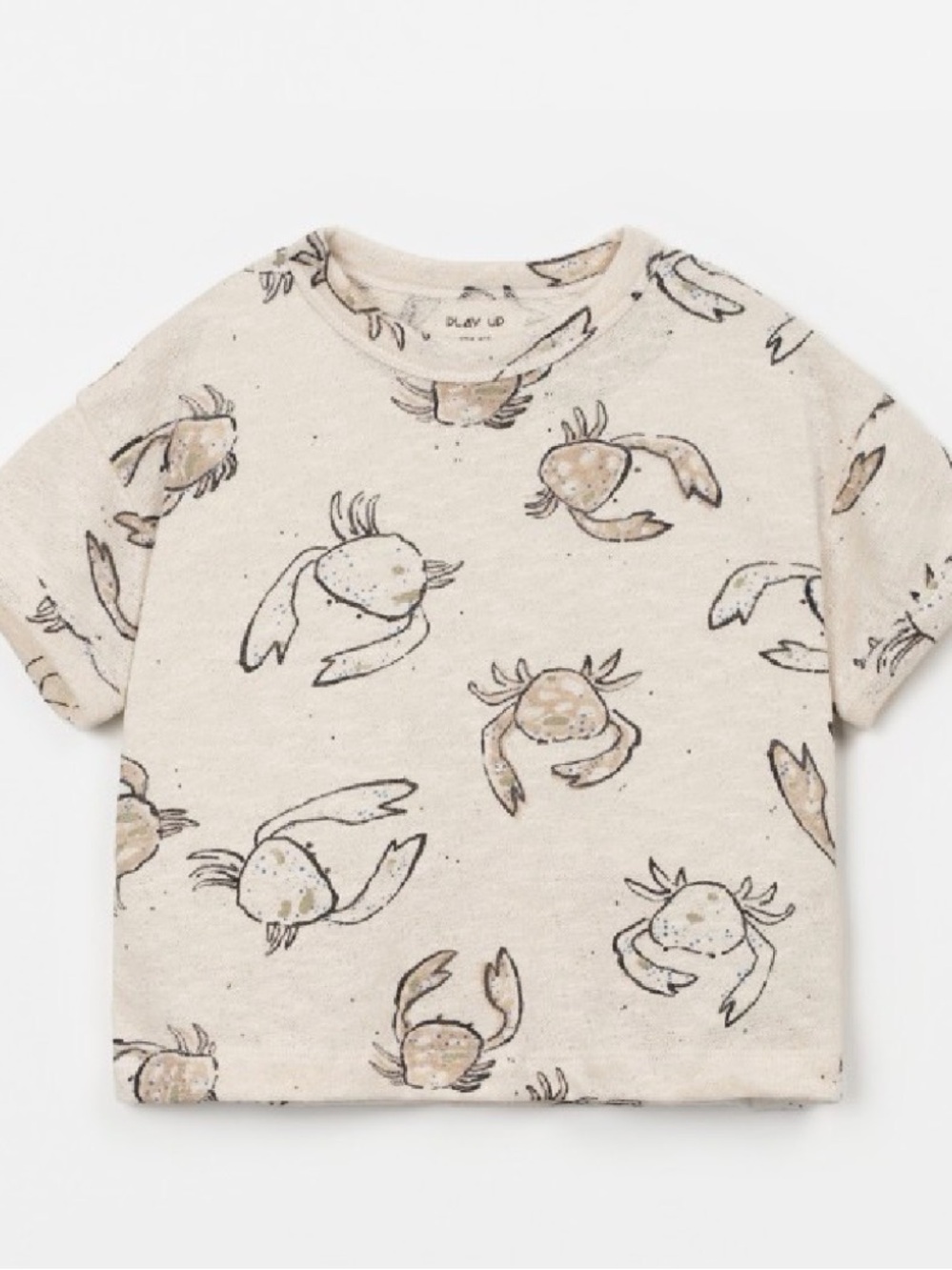 PLAY UP crab t shirt